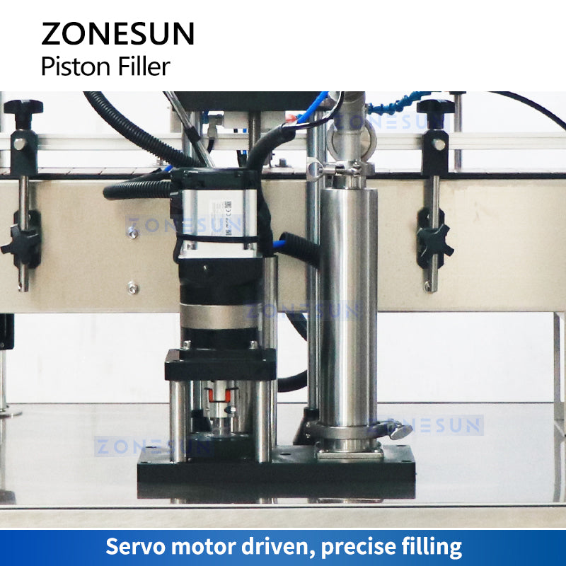 ZONESUN ZS-YT1T-1PX Servo Piston Pump Filling Machine