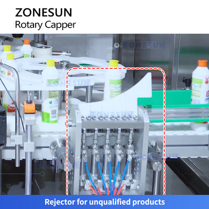 ZONESUN ZS-XG440Q Automatic High Speed Rotary Capping Machine