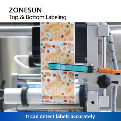 ZONESUN Automatic Flat Surface Labeling Machine ZS-TB602