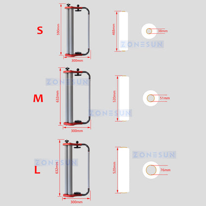 ZONESUN Handheld Stretch Film Wrapping Machine ZS-SFD1