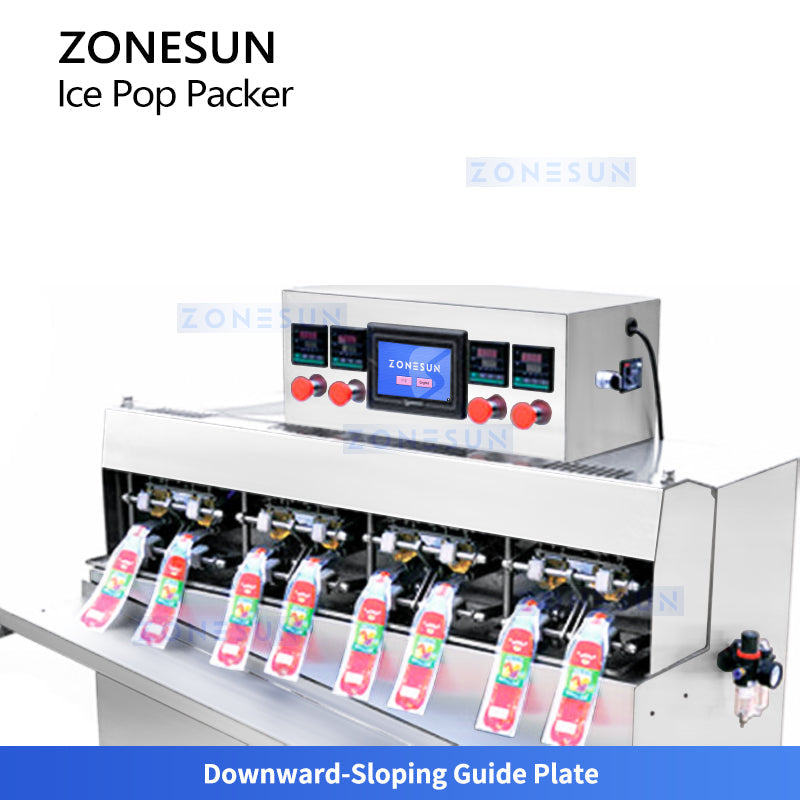 ZONESUN ZS-FS8 Ice Pop Packer Liquid Filling & Sealing Machine