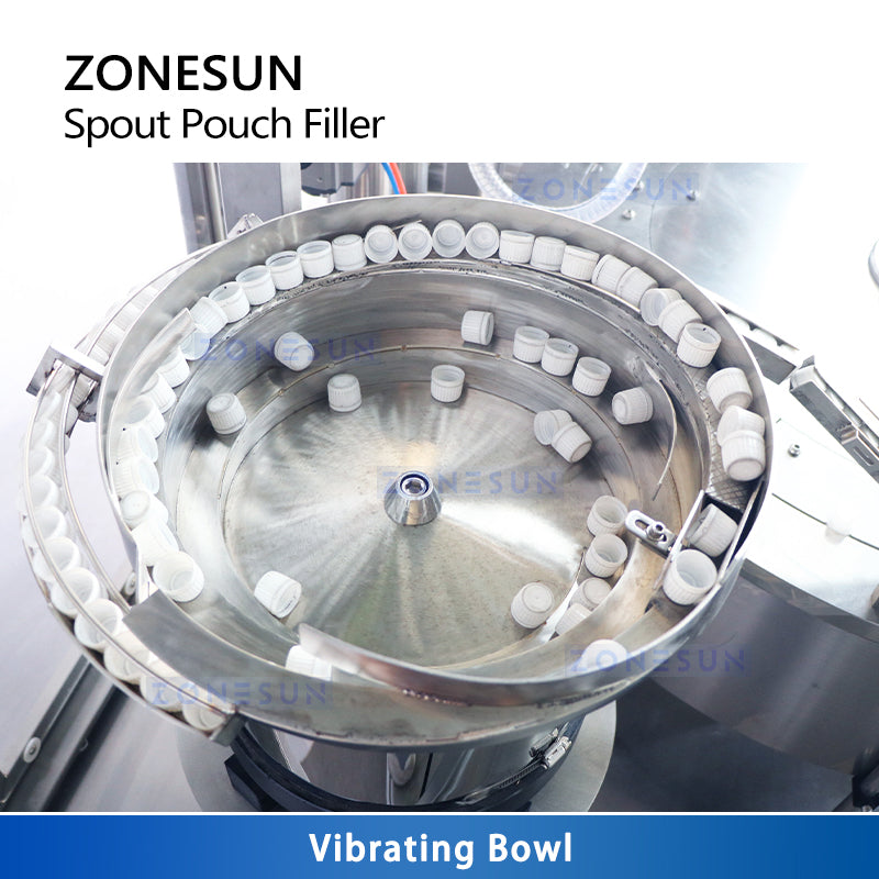 ZONESUN Spout Pouch Filling Machine Filling Capping Monoblock Doypack Rotary Packing Equipment ZS-AFC12