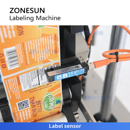 ZONESUN ZS-TB150R Flat Surface Label Applicator Desketop Labeling Machine