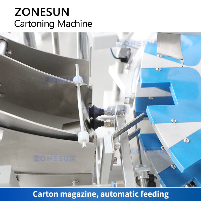 ZONESUN ZS-MSZH50L Automatic Vertical Box Sealing Machine