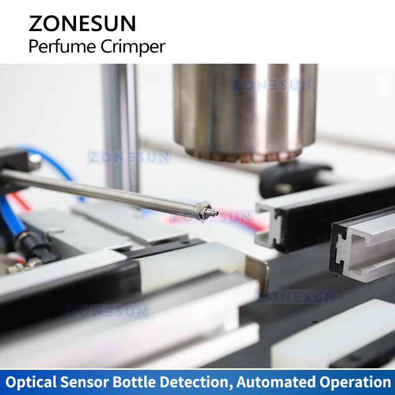 ZONESUN ZS-ZGX01 Automatic Perfume Crimper Scent Capping Machine