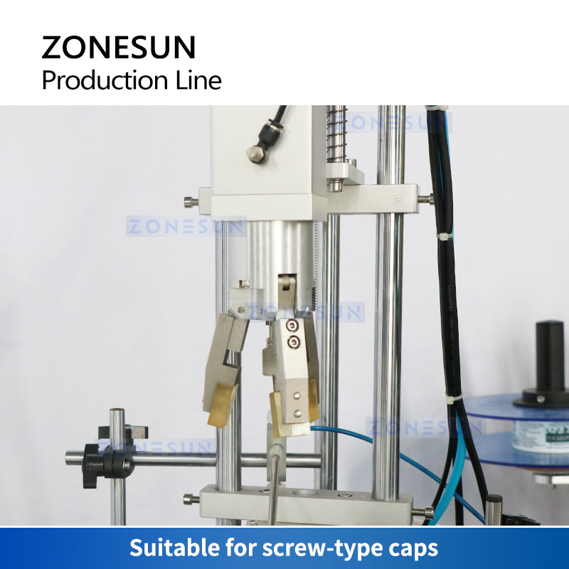 ZONESUN Automatic Liquid Packing Machine Essential Oil Vial Eyedrops Bottle Desktop Filling and Capping Equipment ZS-AFCL1