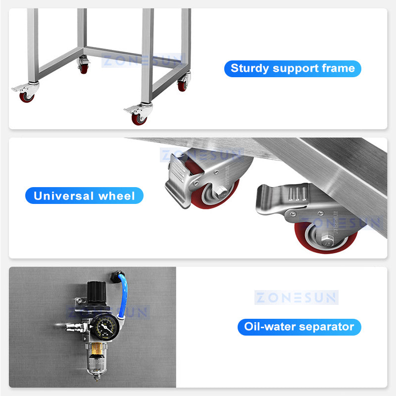 ZONESUN ZS-MS1 Metal Detection Machine Separator