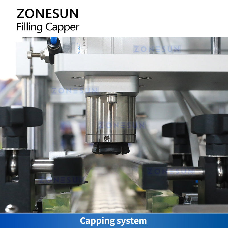 ZONESUN ZS-AFX10 Vial Bottle Filling and Capping Stoppering Monoblock Machine