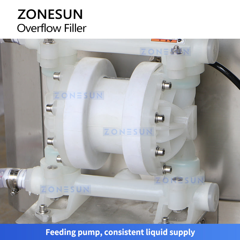 filling machine with feeding pump