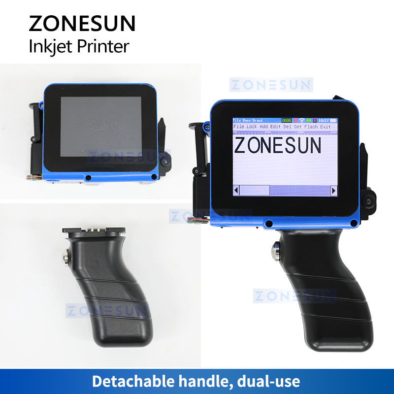 ZONESUN ZS-DC1S Mini Inkjet Printer Date Printing Machine