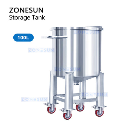 ZONESUN Stainless Steel Storage Tank Customized ZS-ST1500L