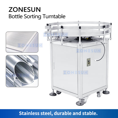 ZONESUN Automatic Bottle Unscrambler For Production Line ZS-SP800