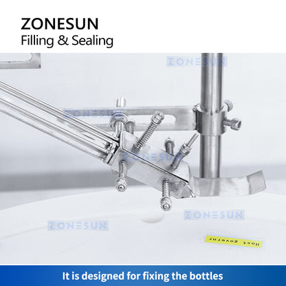 ZONESUN ZS-PB450 Automatic Penicillin Bottle Filling Capping Machine Liquid Filler