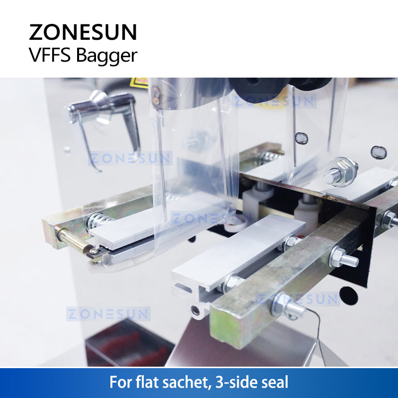 ZONESUN ZS-GZ200 Weighing Powder Filling And Three Side Sealing Machine With Date Printer