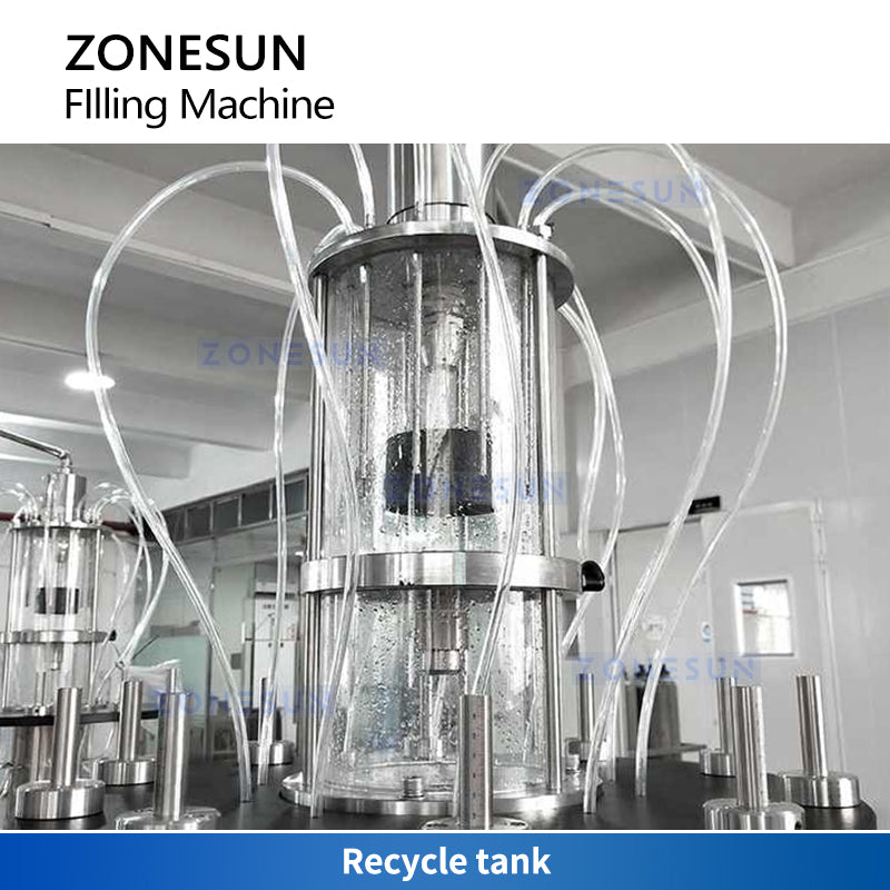 ZONESUN ZS-PXF10 Pneumatic Perfume Vacuum Liquid Filling Machine