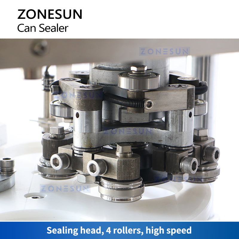 ZONESUN ZS-AFK300 35-130mm Automatic Electric Can Capping Sealing Machine