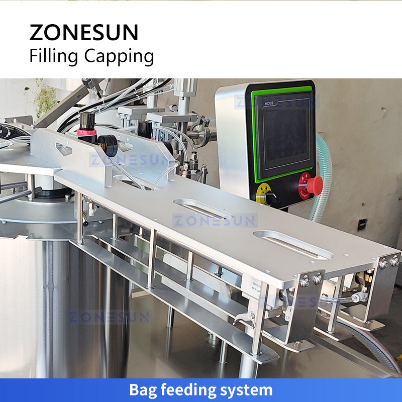  Automatic Spout Pouch Filling and Capping Machine