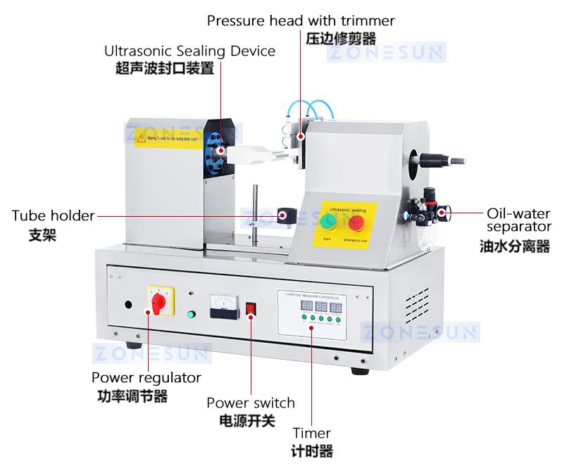 Plastic Tube Sealing Machine