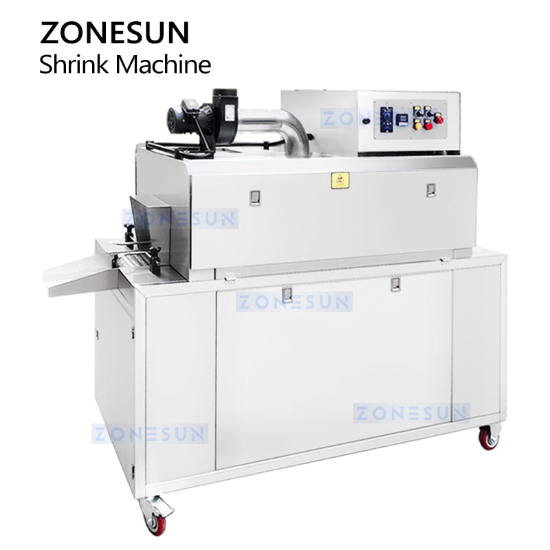 ZONESUN ZS-ZQ15 Automatic Steam Shrinking Sleeve Wrapping Machine