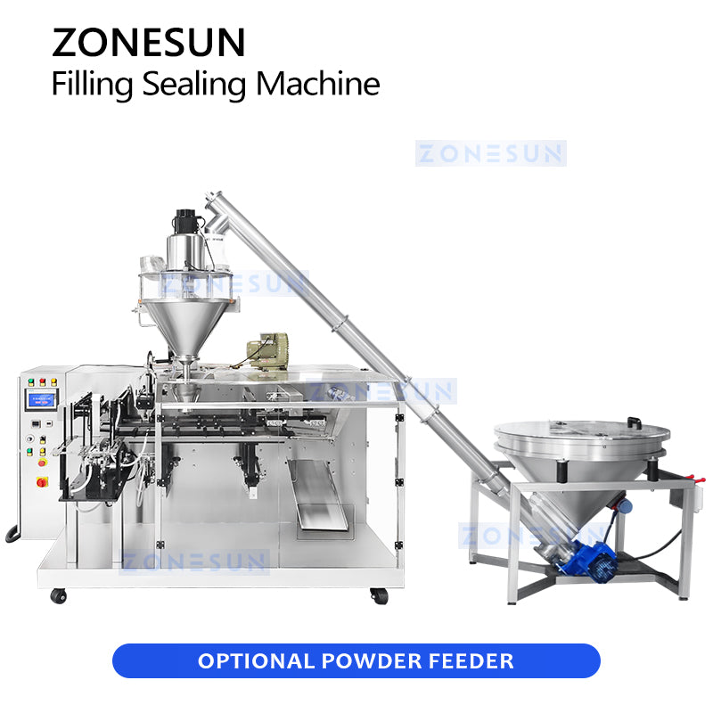 ZONESUN ZS-AFS210 Automatic Powder Pouch Bag Filling Sealing Machine