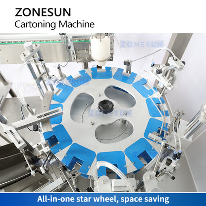 ZONESUN ZS-MSZH50L Automatic Vertical Box Sealing Machine