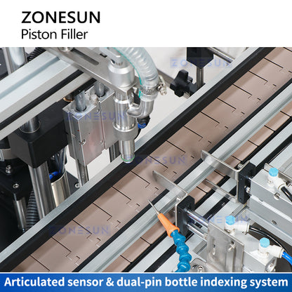 ZONESUN ZS-YT1T-1PX Servo Piston Pump Filling Machine