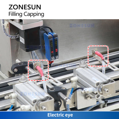 ZONESUN ZS-DTFC4Y Tabletop Liquid Filling and Capping Machine