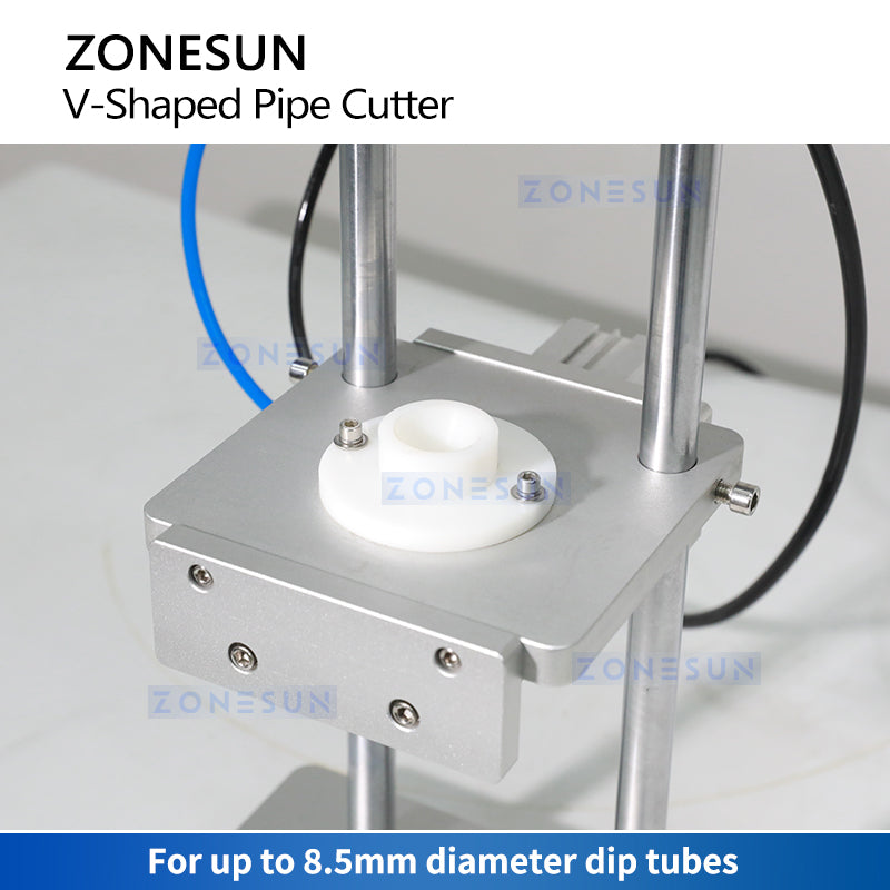 ZONESUN ZS-JG300V V-Shaped PIPE Cut  Dip Tube V Cutter