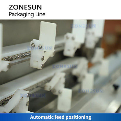 ZONESUN ZS-WMC250L Automatic Production Line Horizontal Flow Wrapping Machine