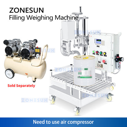 ZONESUN ZS-YTEXW1 Explosion Proof Bucket Filling Weighing Machine