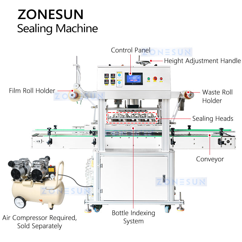 aluminum foil sealing machine