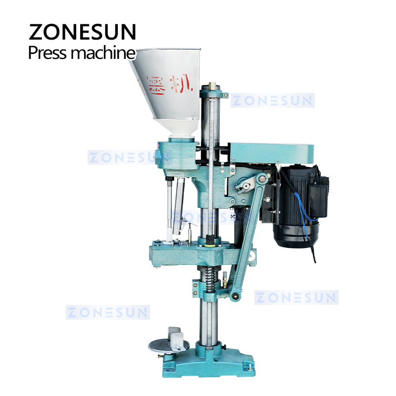 ZONESUN ZS-XGDSJ1 Automatic Wine Bottles Wooden Cork Feeding And Pressing Machine