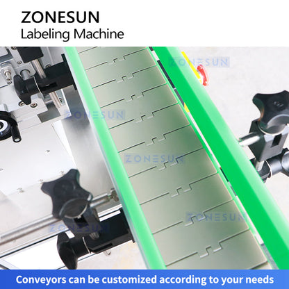 ZONESUN ZS-TB770 Top & Body Labeling Machine for Tapered Bottles