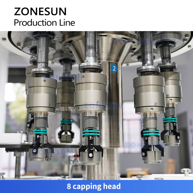 ZONESUN ZS-FAL180V1 High Speed Automatic Liquid Filling Capping Production Line