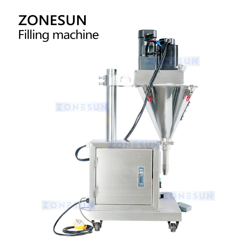 ZONESUN ZS-FM100S Semi-automatic Dry Powder Filling Machine