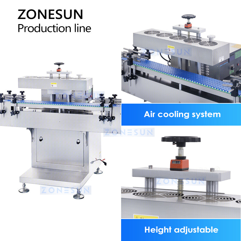 ZONESUN Automatic Gummy Candy Counting Bottling Production Line ZS-AFLC