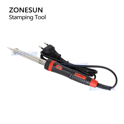 ZONESUN Handheld Hot Stamping Machine Leather Heat Embossing Tools ZS-HST2