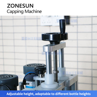 ZONESUN ZS-XG1870M 4-wheel Bottle Capping Machine