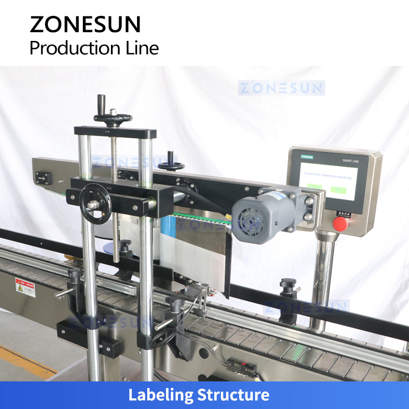 ZONESUN ZS-FAL180Z10 Servo Filling Capping and Labeling Machine