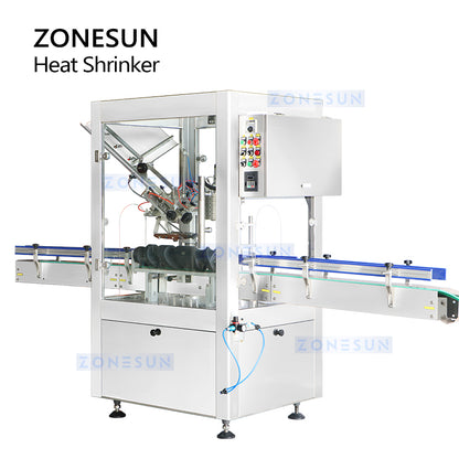 ZONESUN Automatic PVC Capsule Heat Shrinker Bottle Sealing Machine ZS-SXRS1