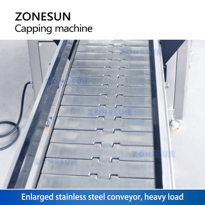 ZONESUN ZS-XG441F Automatic F-style Capping Machine With Cap Feeder