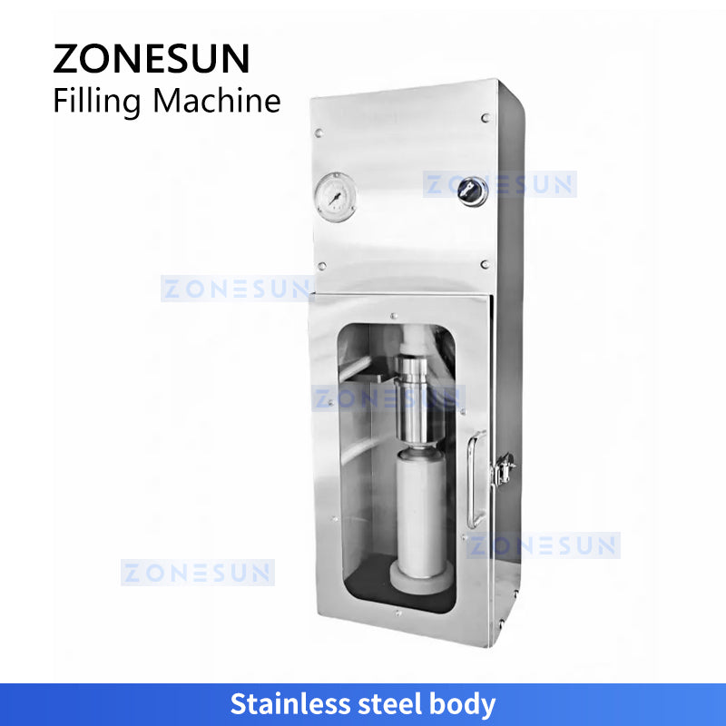 ZONESUN ZS-MQF1 Aerosol Can Spray Paint Filling Machine