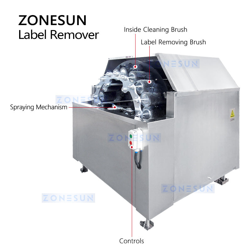 remover sticker equipment