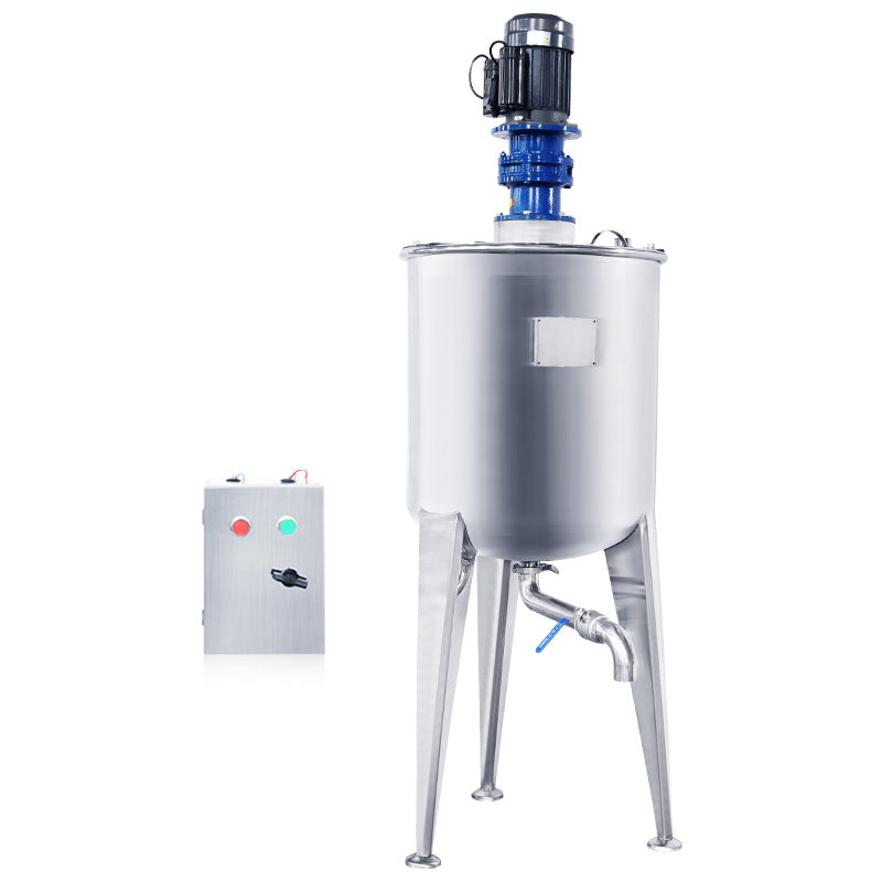 ZONESUN Mixing Tank With Agitator Stirring Blending Vessel Emulsifier ZS-MB100L