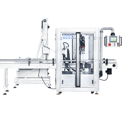 ZONESUN ZS-XG441F Automatic F-style Capping Machine With Cap Feeder