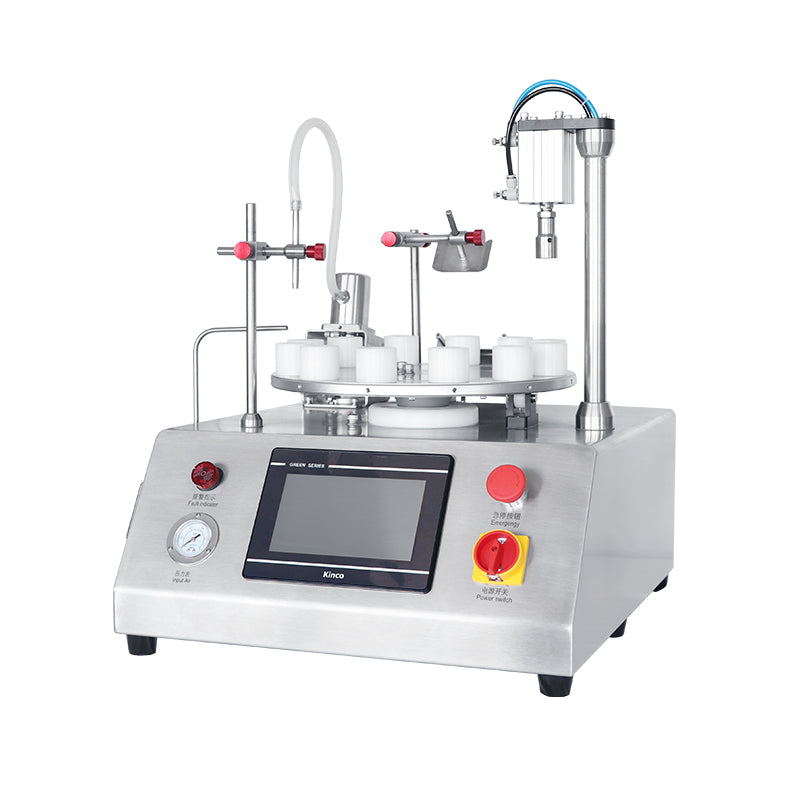 ZONESUN ZS-AFC1CP Rotary Ceramic Pump Liquid Filling And Capping Machine