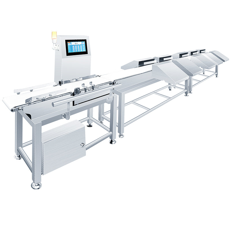 ZONESUN ZS-CWFD Multistage Weight Sorting Machine Inline Production Checkweigher