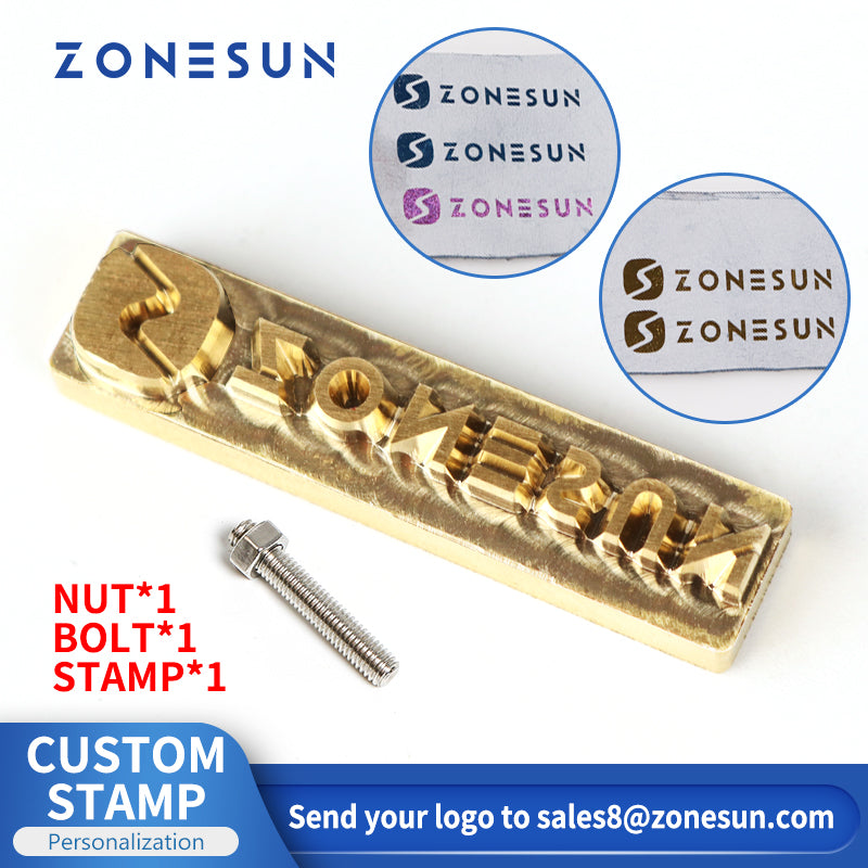 ZONESUN Custom Brass Stamping Embossing Tool