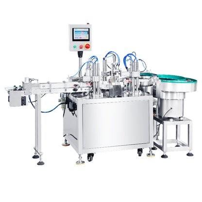 ZONESUN Eye Drop Filling and Capping Machine Onion Oil Packaging Equipment Flat Bottle Filler Capper ZS-AFC6F