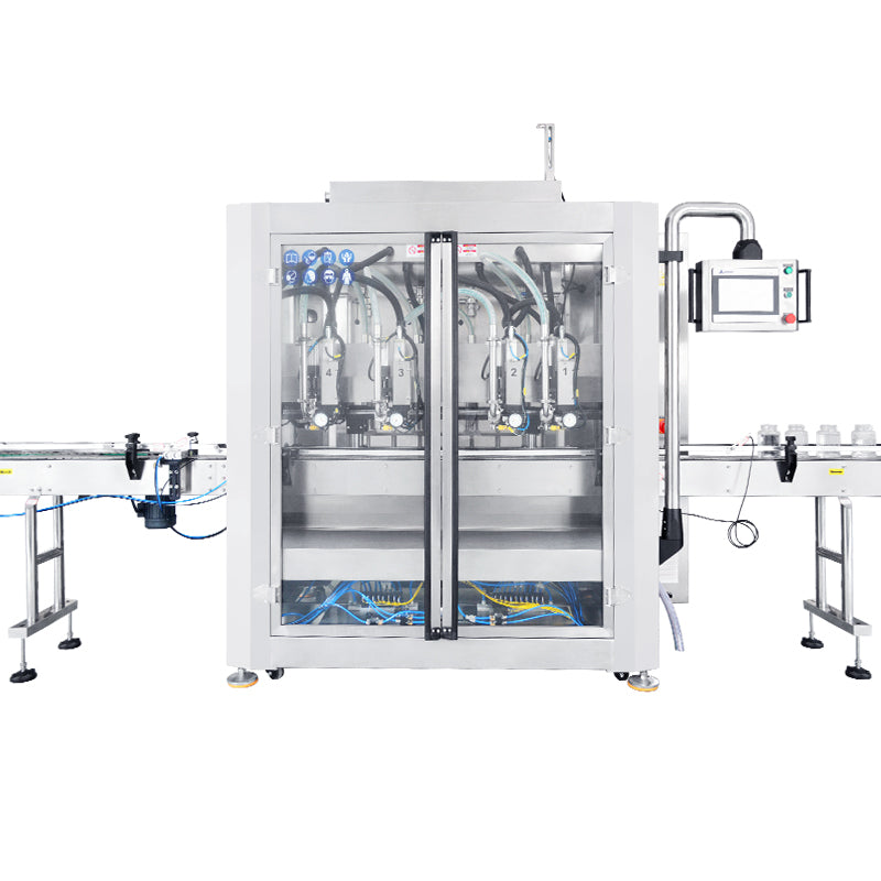 ZONESUN Automatic Liquid Paste Filler Servo Tracking Filling Machine ZS-VTPF4